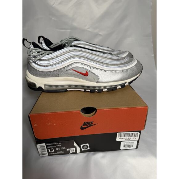 Nike Air Max 97 OG Silver Bullet 2022 DM0028-002 Men’s Size 13 OG ALL - Picture 1 of 10